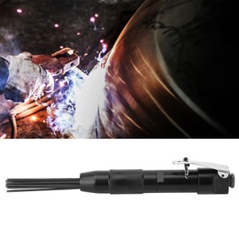 Air Needle Scaler, 4400 rpm 12 Needles Slag Cleaner Air Pneumatic Slag Remove Deburring Cleaning Tool Compact Removal Needle Gun Compressed Air Needle Slag Removing Tool