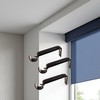 Curtain Rod Brackets Heavy Duty Drapery Hardware Adjustable Rod Holders