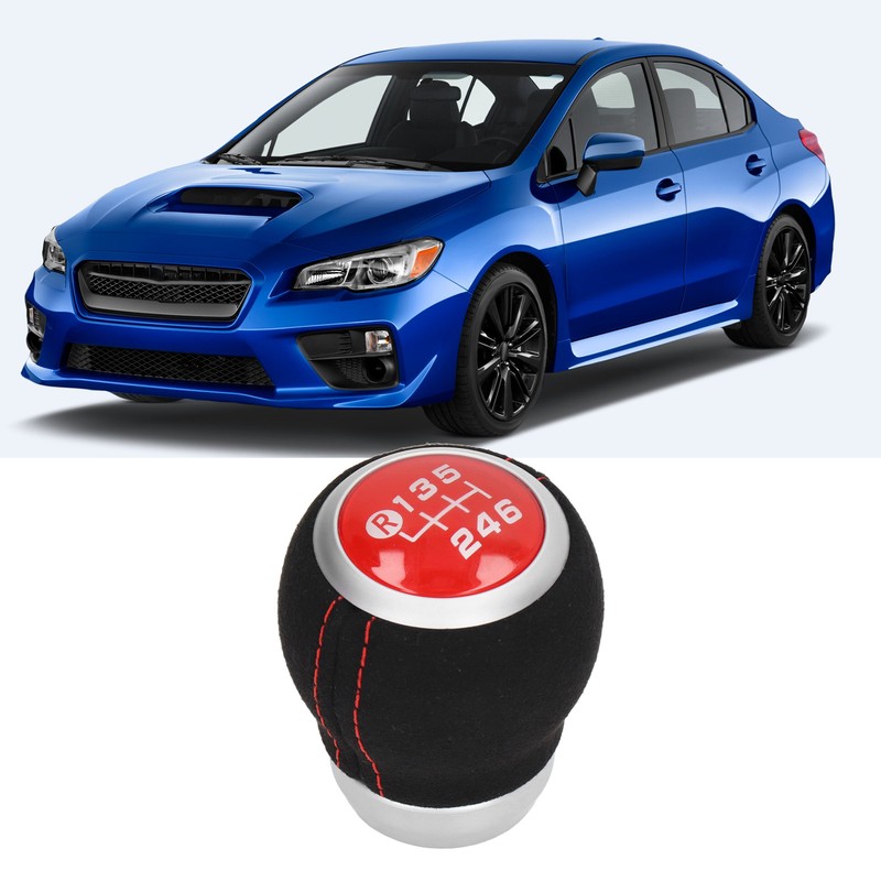 6 Speed Gear Shift Knob Manual Shifter Head Automotive Body