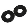 50pcs Rubber Flat Washer Gasket Seal Rings 20mm OD 10mm