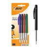 Bic M10 Retractable Ballpoint Pen 0.4 mm Pack of 4