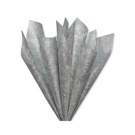 Papyrus 4 Sheet Metallic Silver Tissue Paper for Valentines, Birthdays, Crafts, DIY and More