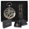 Tiong Unique Octopus Hollow Mechanical Pocket Watches with Chain Men's