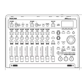 Unbranded TASCAM PORTASTUDIO 3 & MKII MINISTUDIO THREE BELT SET