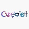 Coexist Space Sticker Bumper Sticker Vinyl Decal 5"