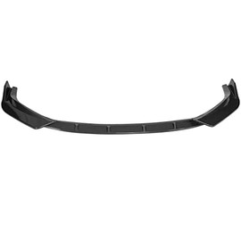 IKON MOTORSPORTS, 3PCS Front Bumper Lip Compatible With 2014-2016 Lexus IS200T IS250 IS350 F Sport, Carbon Fiber Print IKON Style Front Bumper Lip Body Kit Spoiler 3Pcs, 2015