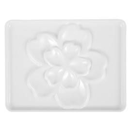 Tofficu Watercolor Palette Tray for Artists Paint Mixing Palette for Oil and Watercolor Versatile Art Painting Board Creative Shape for Beginners and Crafts