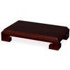 ChinaFurnitureOnline Chinese Wooden Stand, 10 Inches Rectangular Display Pedestal