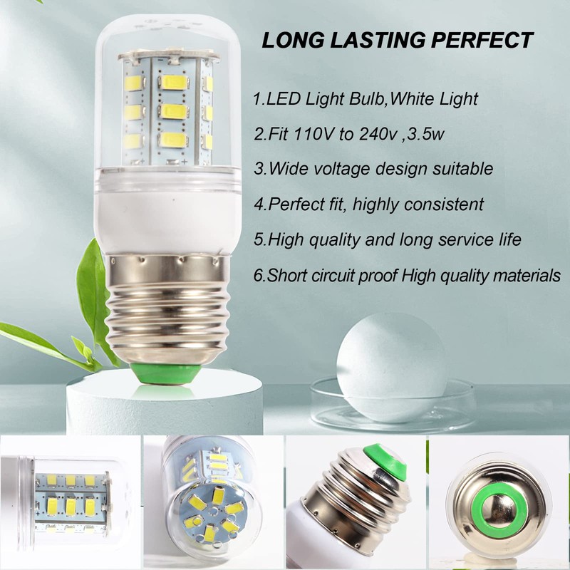 Kscjdg KEI D34l Refrigerator Light Bulb Replacement Frigidaire Light Bulb