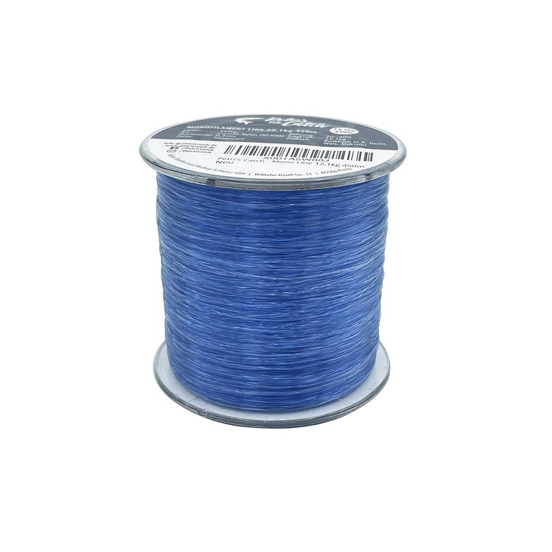 PetrisCatch Monofilament Predator Fishing Line, 450 m, 12.1 kg, 0.4