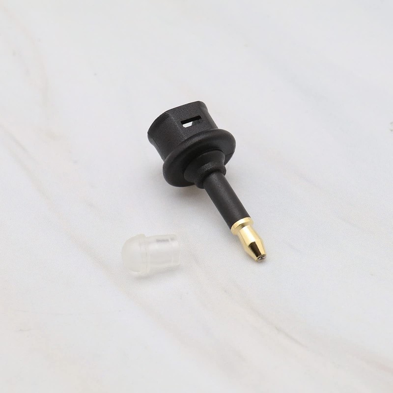 EMSea 4PCS 3.5mm Mini Toslink Adapter Digital Fiber Optic Toslink