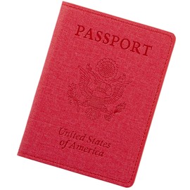 Passport Holder,Travel Essentials for women,Travel Gifts(Gold Rose)