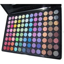 Botanical Beauty 96 Color Mix and Match Eyeshadow Palette. PROFESSIONAL MAKEUP. Matte, Shimmery, Vibrant Colors for Eyes, Eyebrows and Face Makeup