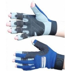 Typhoon Size M Neoprene Amara Palm 'Race III' Performance Gloves Blue