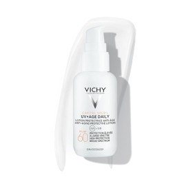 Vichy Capital Soleil Face and Body Sunscreen Lotion SPF 60, Broad Spectrum UVA-UVB Sun Protection, Water & Sweat Resistant, Lightweight Texture, Hypoallergenic & Fragrance-Free. Dermatologist Tested
