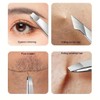 4pcs Set Professional Tweezers Set Perfect for Hair Removal &
