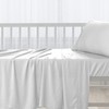 Pizuna Cotton Flat Crib Sheet Baby 70 X 100cm White,