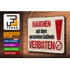 Femer Tin Sign with German Text 20 x 30 cm