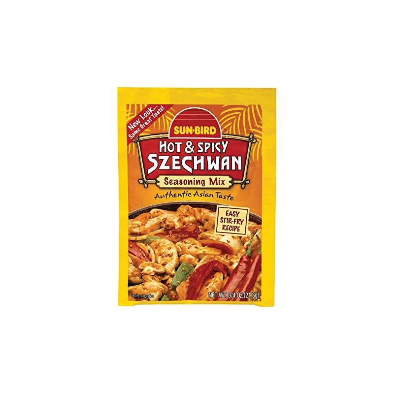 Sunbird Hot Spicy Szechwan Seasoning Mix (24x0.75 Oz)