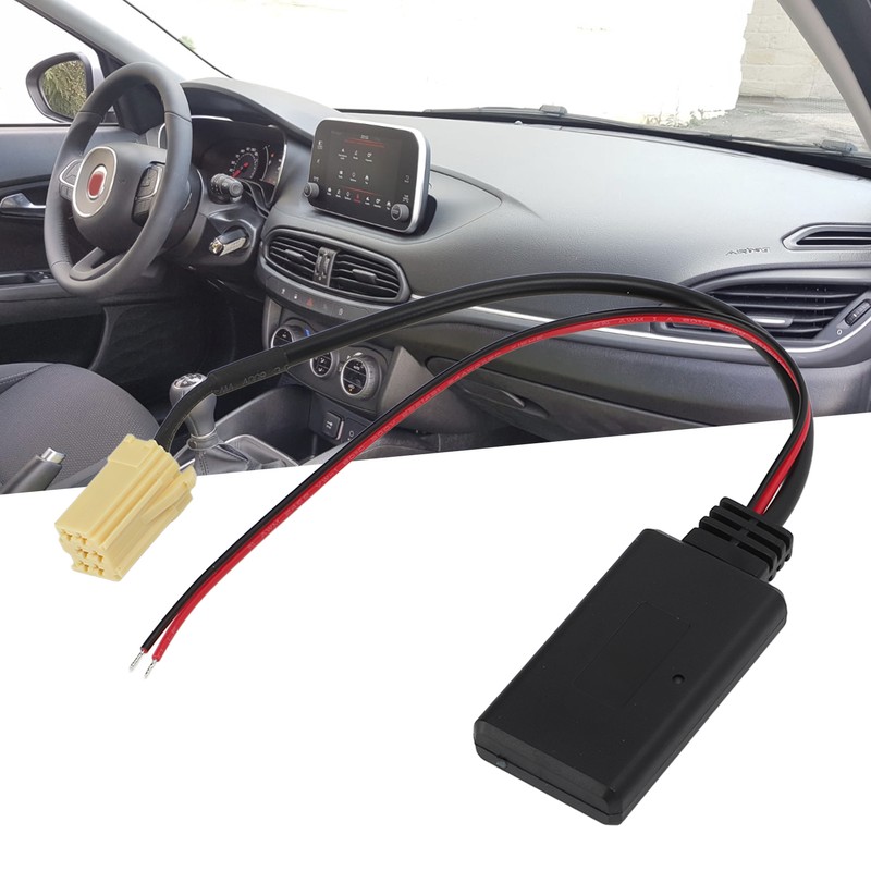Bluetooth Aux Adapter Professional Stereo Music Cable Replacement for Alpha