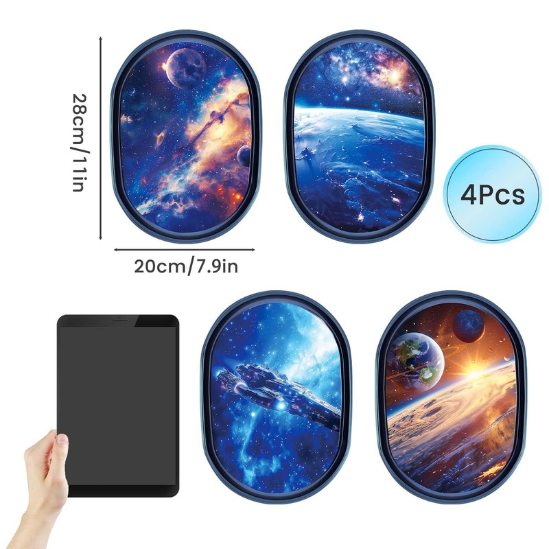 SNAIL GARDEN Glow in the Dark Space Capsule Sticker