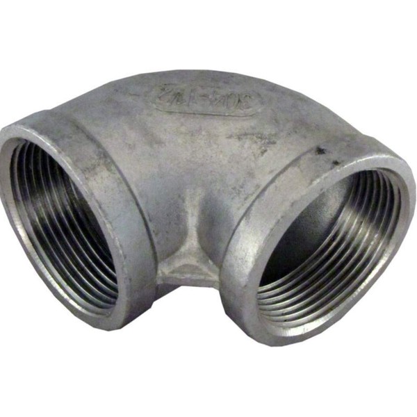 Duda Energy Elbow 3/8" Female NPT Stainless Steel Pipe Fitting