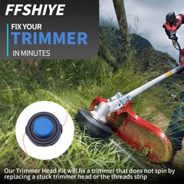 5Pack T35 Trimmer Head for Husqvarna 537388101 224L 223L 324L 123L 322L Weed Eater Prewound with .095-Inch Line 225L 232L 323L 325L 325LX 326L 326LX 322R 323R 343F 343R 224L Replace# 537388101