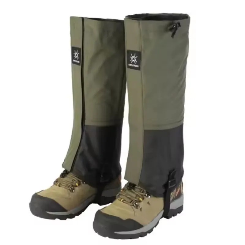 Waterproof Hiking Leg Gaiters for Snow, Sand and Mud Protection,