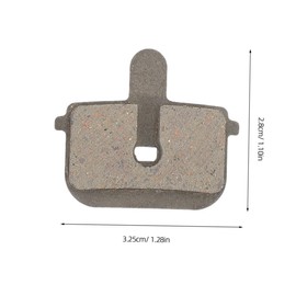 BIUDECO 5 Pairs Semi Metallic Bicycle Hydraulic Brake Pads for Mountain Electric Bikes Wear Resistant Cycling Disc Braking Pads Silent Low Noise Replacement for Speed Control and Safety