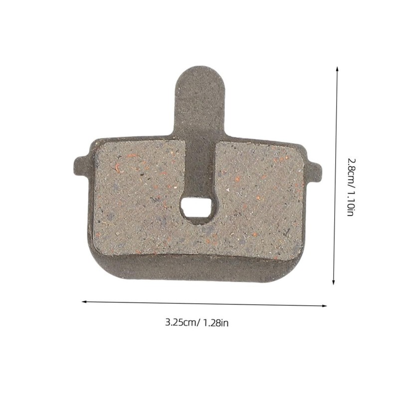 BIUDECO 5 Pairs Semi Metallic Bicycle Hydraulic Brake Pads for