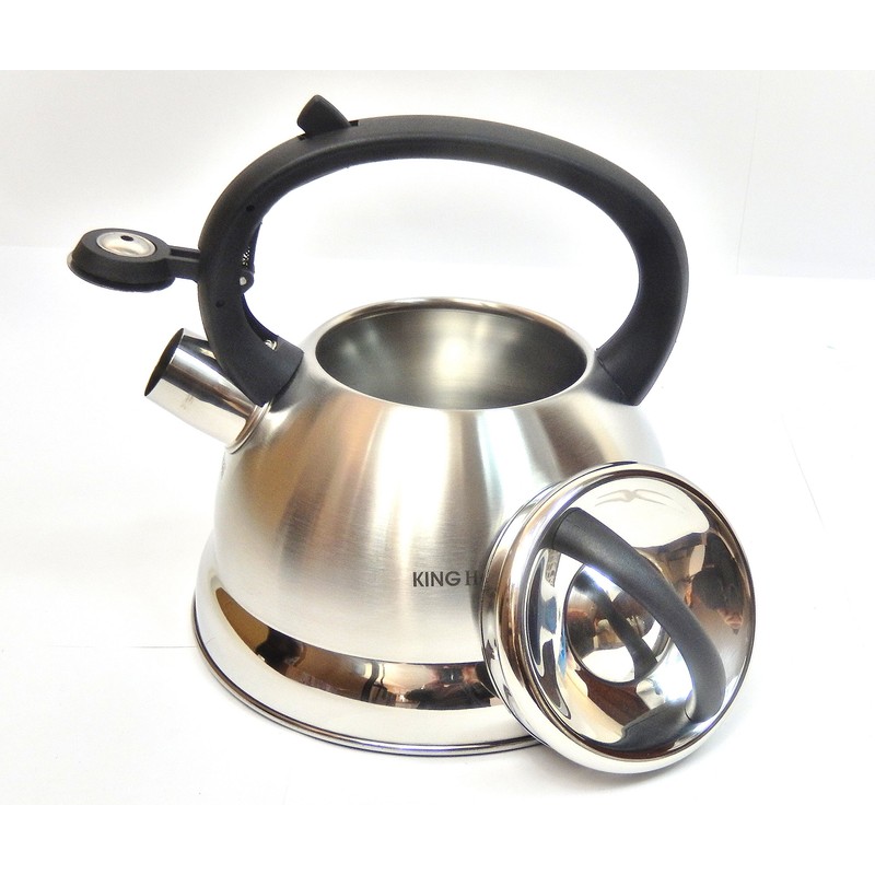 Whistling Kettle, Brushed Stainless Steel 2.2 L Induction