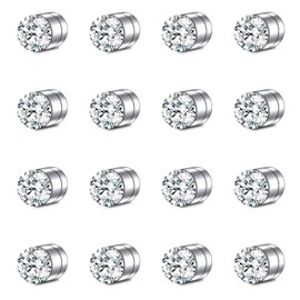 MODRSA Magnetic Nose Ring Fake Nose Ring Stud Fake Nose Stud Magnetic Nose Stud Fake Nose Piercing Magnetic Earrings for Women