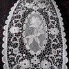 Set of 4 Lace Embroidered Table Runners, Hollow Lace Table