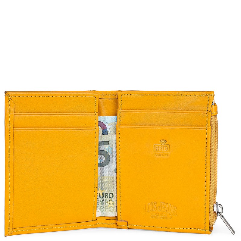 Lois - Men's Leather Wallet - Men's Leather Wallets with