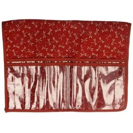 Seeknit - Red (20 cm) bag for double dotted needle - 1 piece