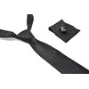 Tie Set with Paisley Pocket Square and Cufflinks for Men