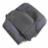 SecosAutoparts Left Driver Side Bottom Cloth Seat Cover Gray Compatible