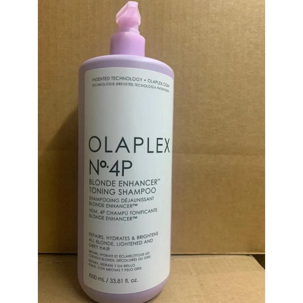 Olaplex No. 4P Blonde Enhancer Toning Shampoo 33.8 oz