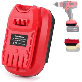 TPDL Universal Adapter for Craftsman V20 Tools: Use DeWalt MAX XR & Milwaukee M18 Batteries
