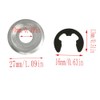 YXQ Clutch Washer and Clip Chainsaw Clutch Drum Washer and