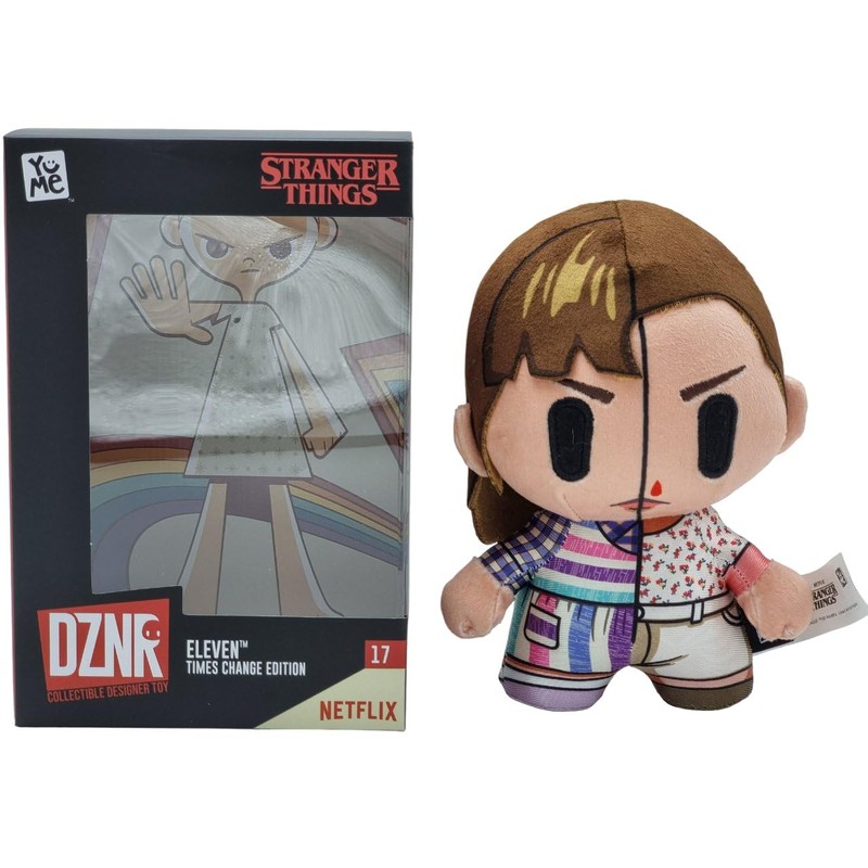 BANDAI Stranger Things Merchandise Eleven Plush Toy,19cm Freestanding Eleven Cuddly
