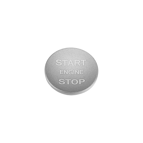 X AUTOHAUX Aluminum Alloy One Click Push Start Button Trim