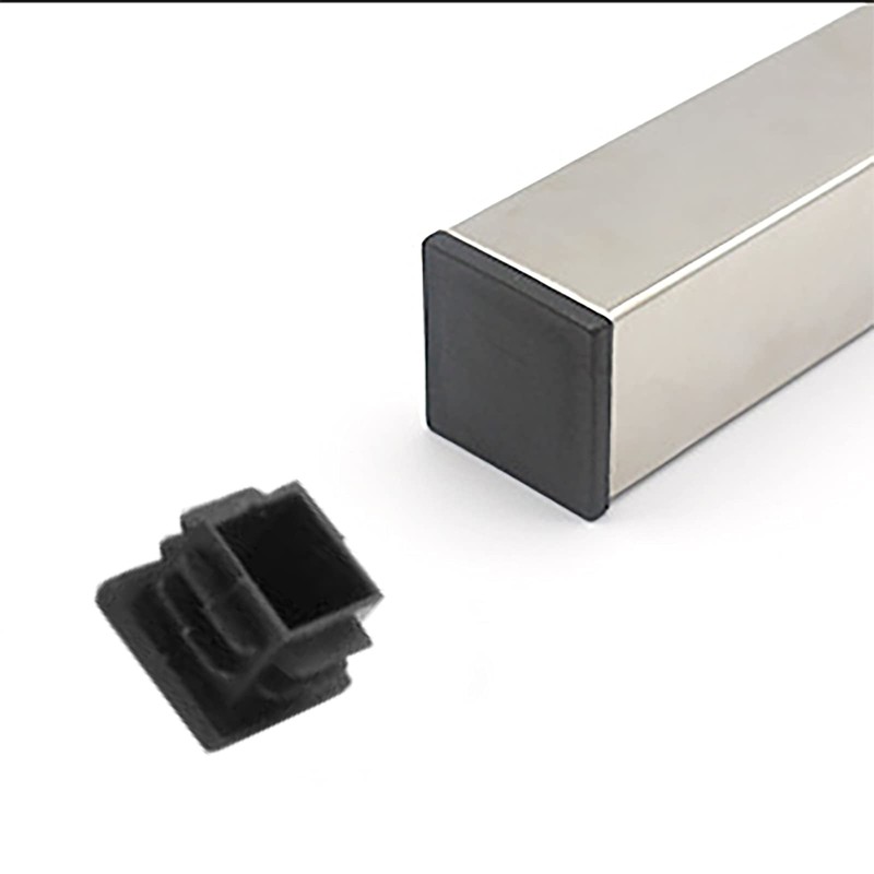 Square Plastic Plug, 3/4 Inch 50Pcs Tubing Plug Cap Tubing