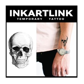 INKARTLINK Jagua Tattoos 3 Pack 2 Weeks Long Lasting Waterproof Tattoo Stickers for Men Women Trendy Men Women Permanent Permanent Disappearing Tattoo Wrist Arm Hand Back Leg Abdomen Clavicle