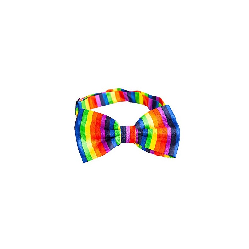Wicked Costumes Adult Pride Rainbow Bow Tie Accessory