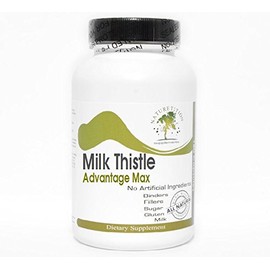 Naturetition Supplements Milk Thistle Advantage Max ~ 90 Capsules - No Additives