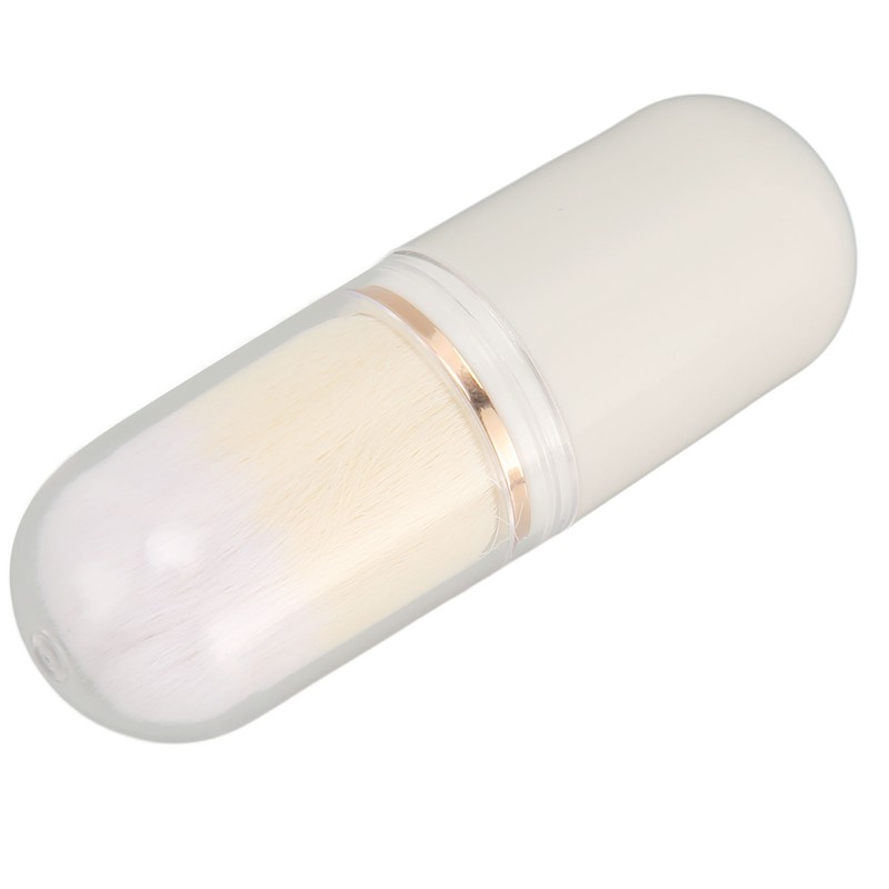 Capsule Makeup Brush Double Ended Telescopic Powder Brush Travel Size