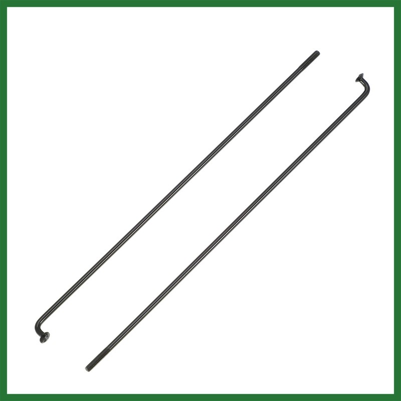 Motoforti 40 Pcs 14G J Bend 136mm Bike Bicycle Spokes
