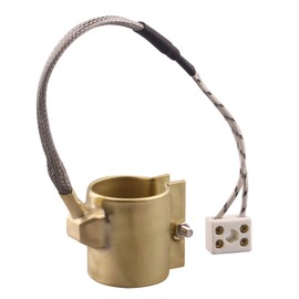 DERNORD 110V 250W 35mmx45mm Injected Mould Heating Element Brass Band Heater for Injection Molding Machine