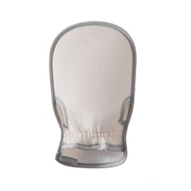 Scratching Mittens, Scraping Scrubs Easily, Doesn't Damage Skin, Elastic Bunch, Double-Sided, Dryable, Hygienic and Durable, Unisex, White